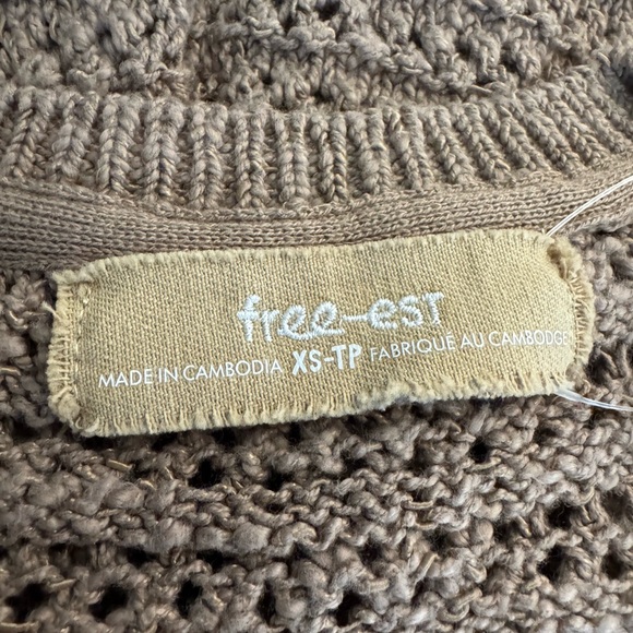 FREE PEOPLE Amalia Sweater Mini DRESS - Picture 7 of 10